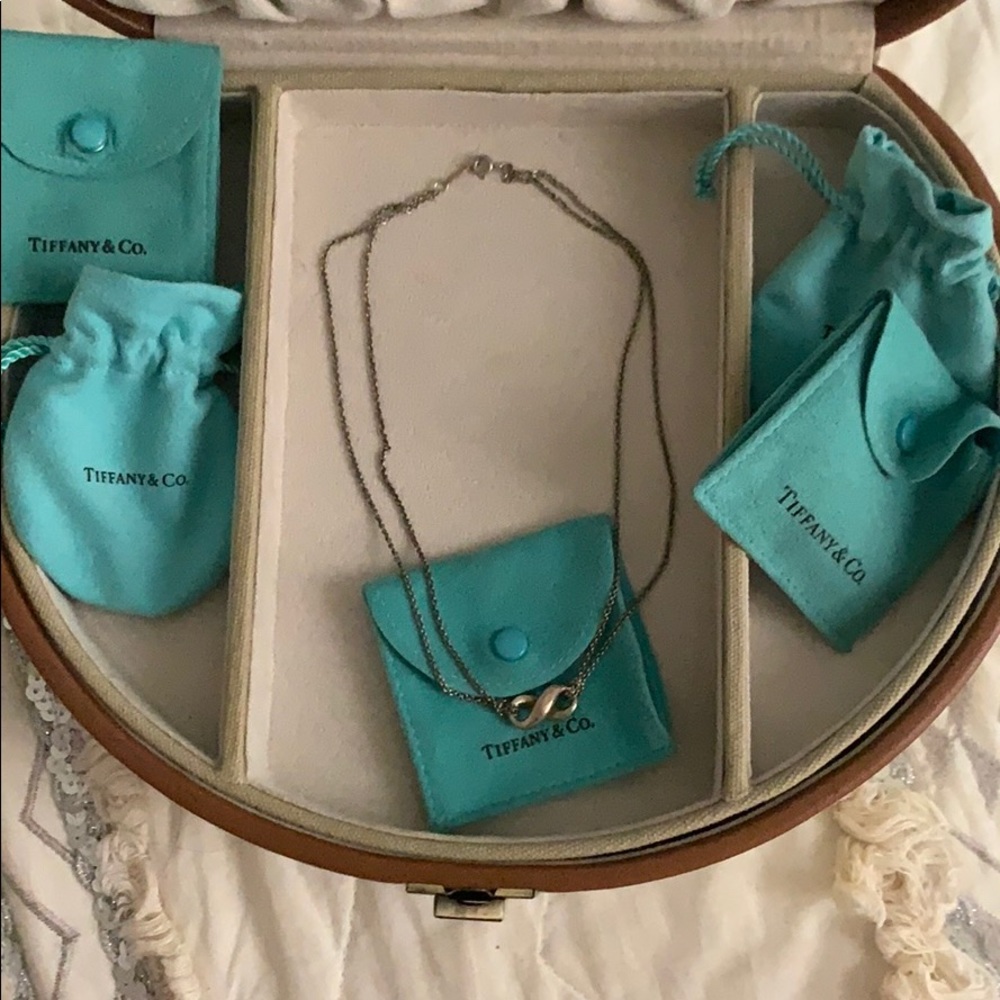 Tiffany & Co. Double Chain Infinity Necklace